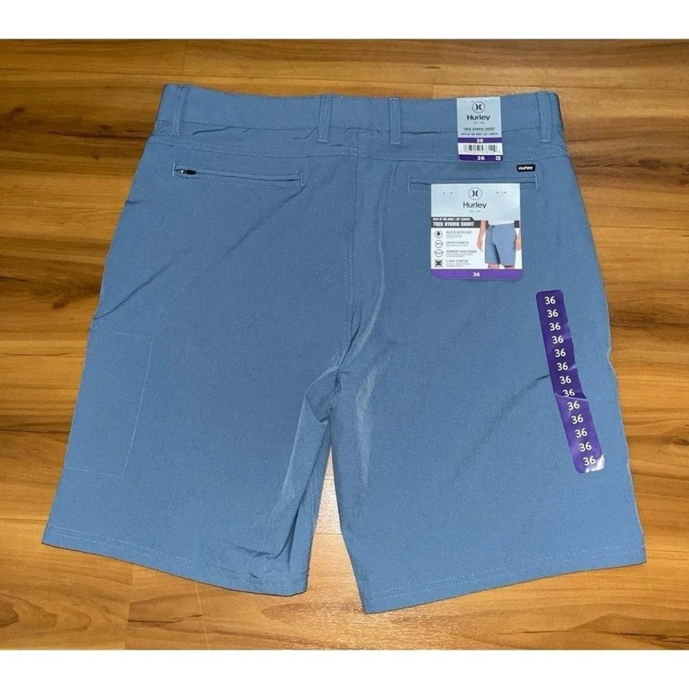 Mens NWT‎ Hurley Trek Hybrid Performance Beach Shorts